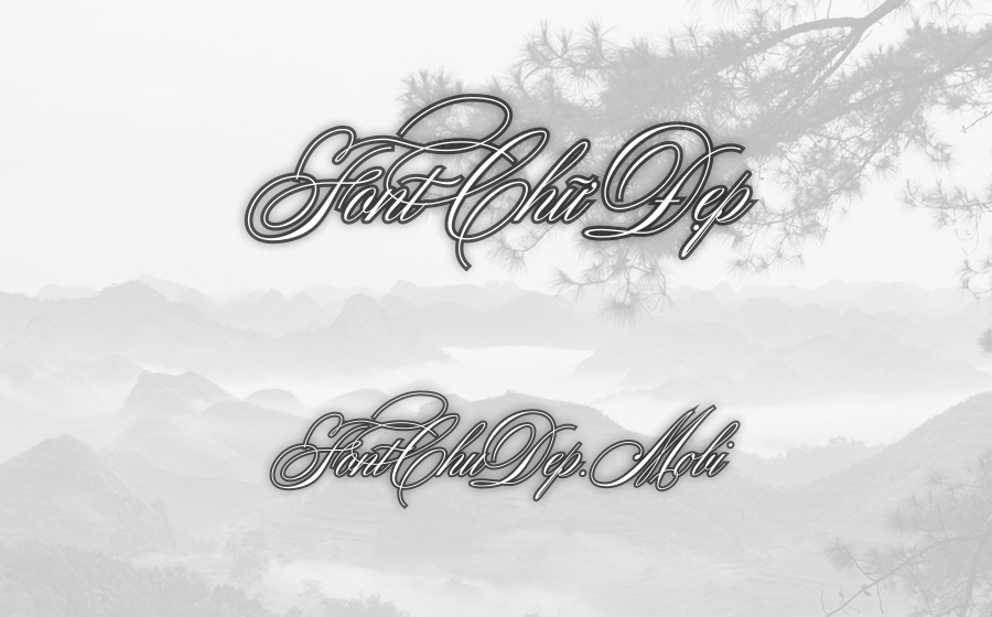 Font MTD Bibliophile Script Việt Hóa