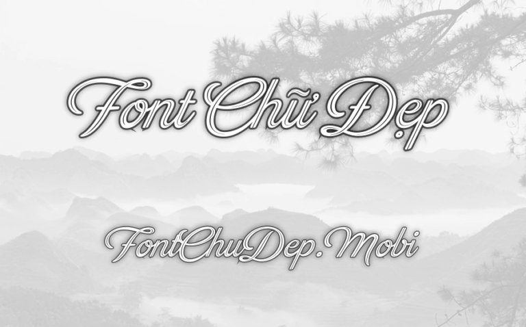 Font MTD Brand Pro Trọn Bộ Việt Hóa