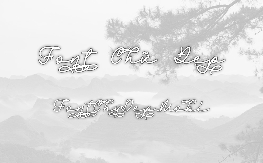 Font MTD Britania Letter Việt Hóa