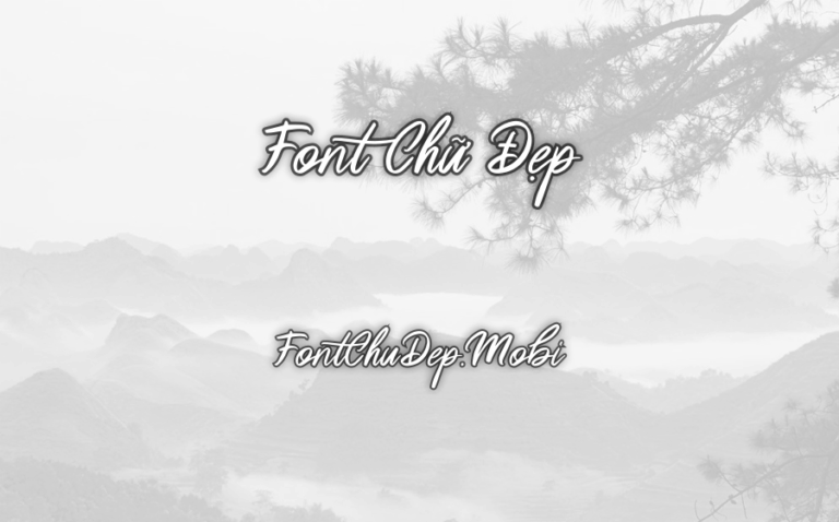 Font MTD Butter Swany Việt Hóa