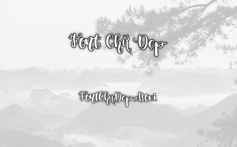 Font MTD Candyland Việt Hóa