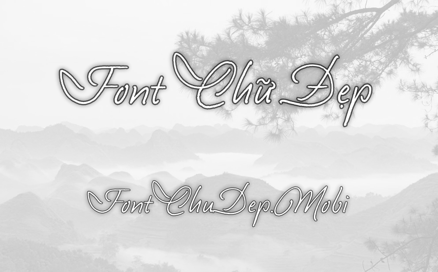 Font MTD Casanova Script Ef Pro Việt Hóa