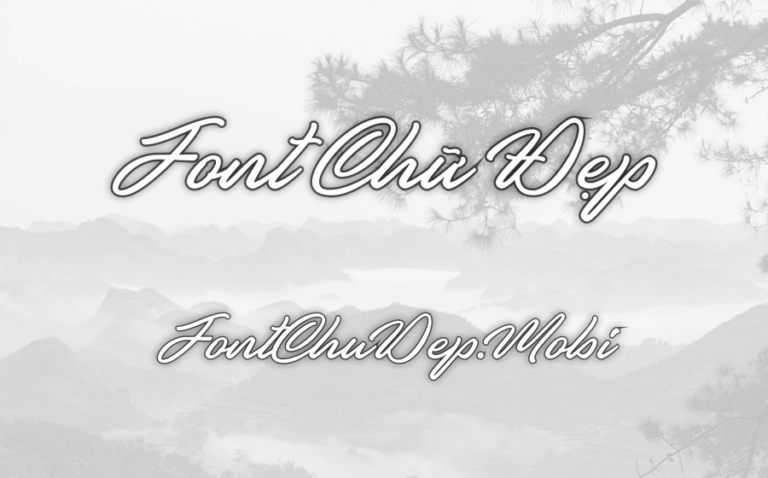 Font MTD Fancy Melody Việt Hóa