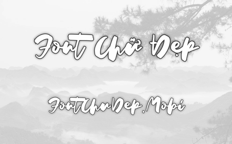 Font MTD Feather Việt Hóa
