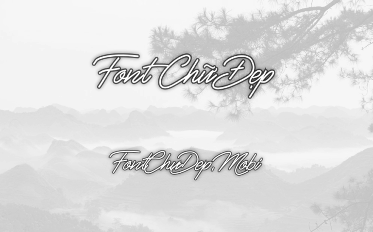 Font MTD Fiftyes Việt Hóa