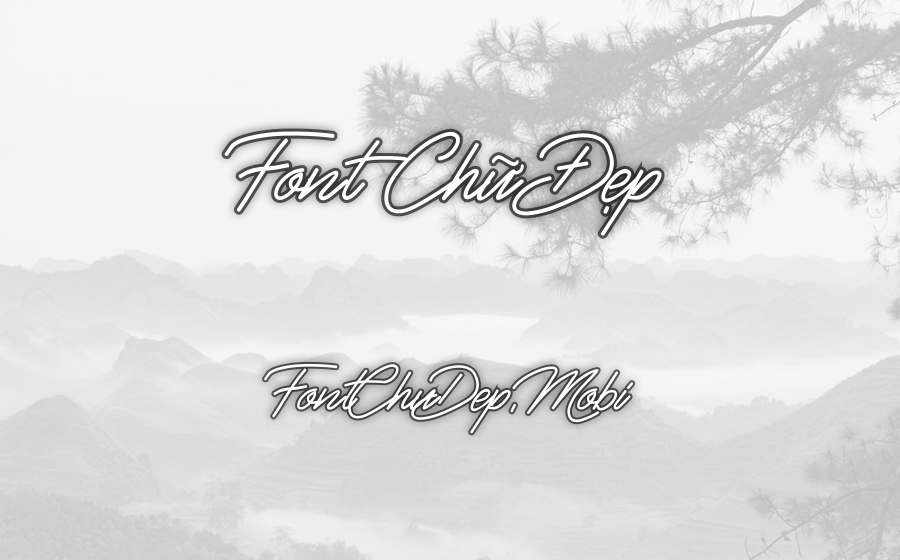 Font MTD Fiftyes Việt Hóa