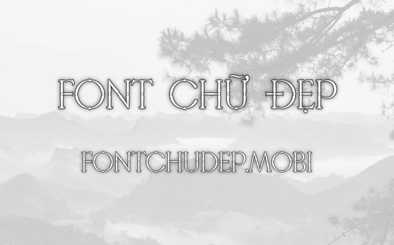 Font MTD Francesca Việt Hóa