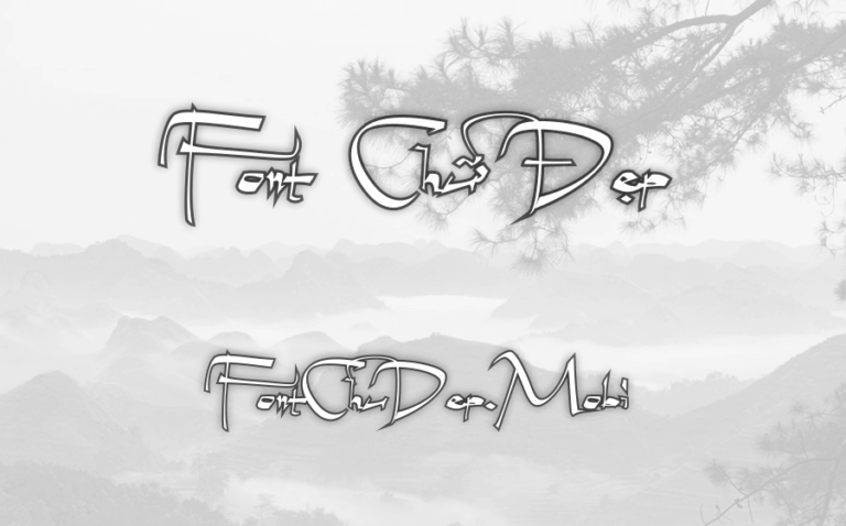 Font MTD Geza Script Việt Hóa