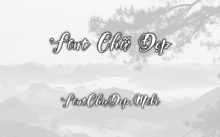 Font MTD Girly Things Việt Hóa