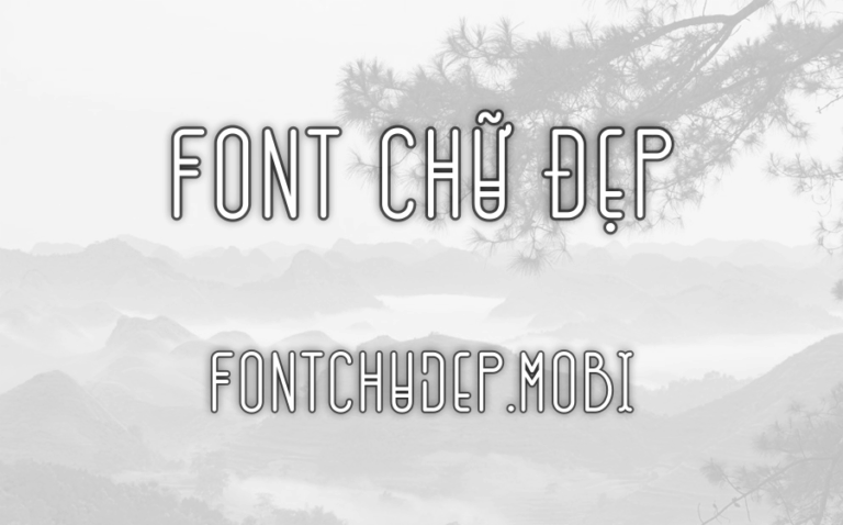Font MTD Gogoia Deco Việt Hóa