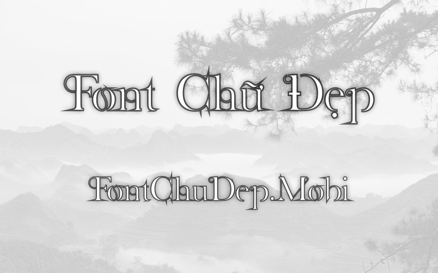 Font MTD Grange Việt Hóa