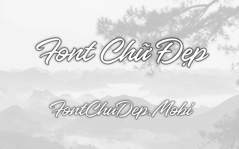 Font MTD Hangbird Việt Hóa