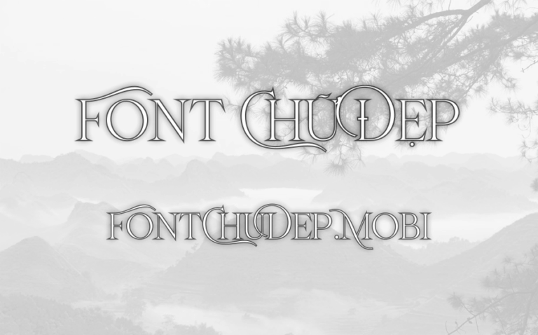 Font MTD Hello Paris Việt Hóa