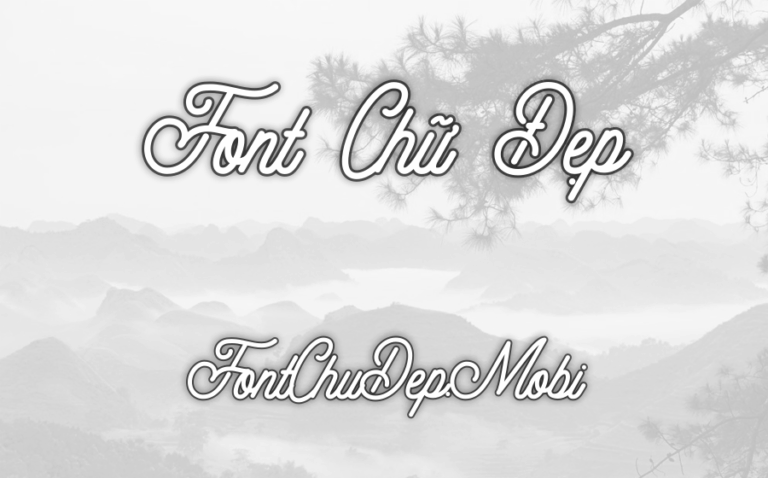 Font MTD Himalaya Việt Hóa