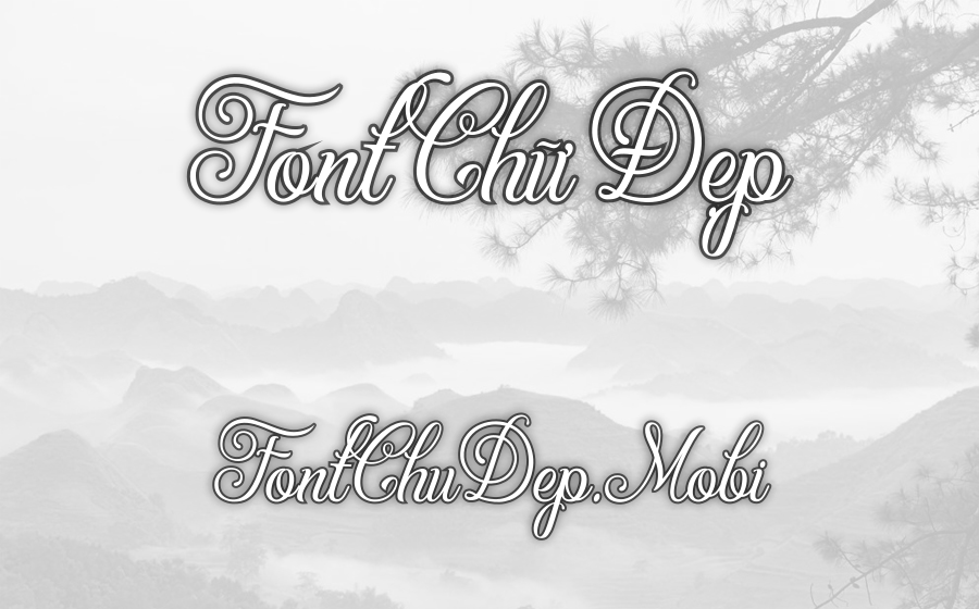 Font MTD Hummington Việt Hóa