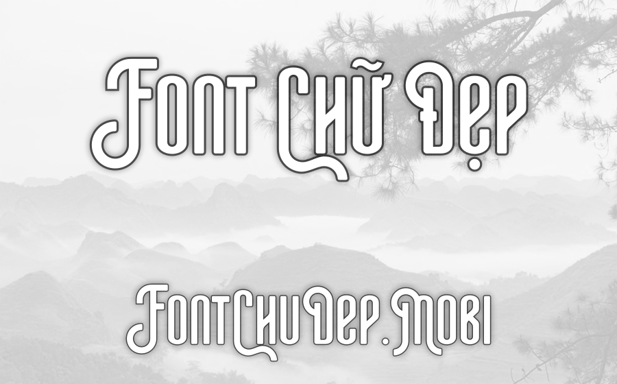Font MTD Mavera Việt Hóa