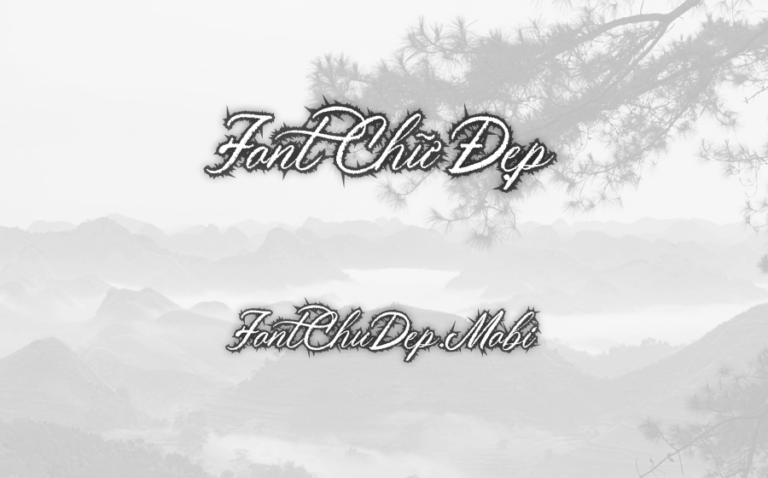 Font MTD Mtd Maryatha Việt Hóa