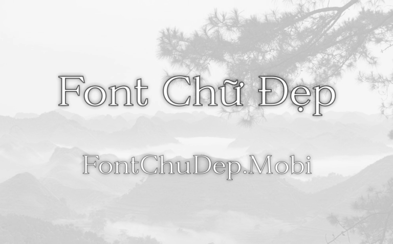 Font MTD Mtd Parnas Việt Hóa