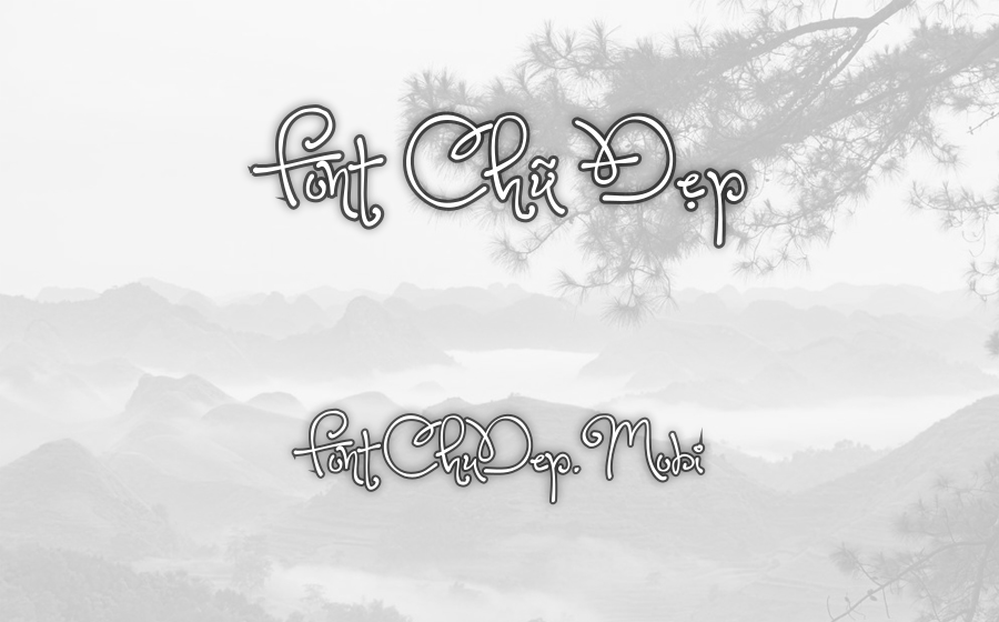 Font MTD One Starry Night Việt Hóa