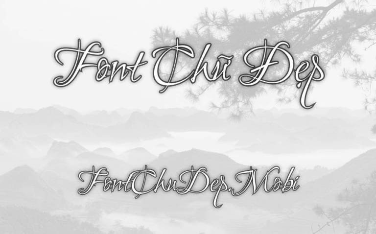 Font MTD P22 Ruthie Việt Hóa