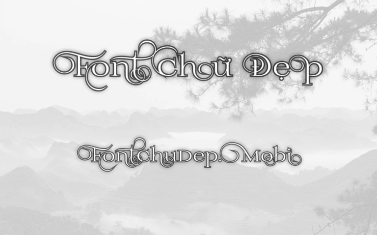 Font MTD Prida Việt Hóa