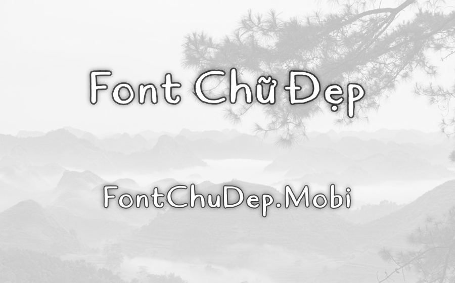 Font MTD Quimbly Việt Hóa