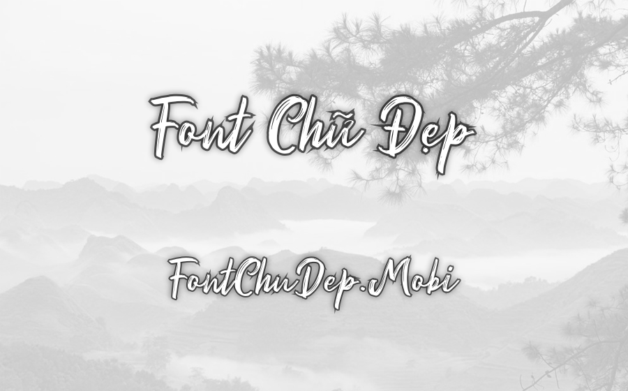 Font MTD Red Bright Việt Hóa