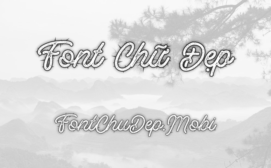 Font MTD Retrology Block Việt Hóa