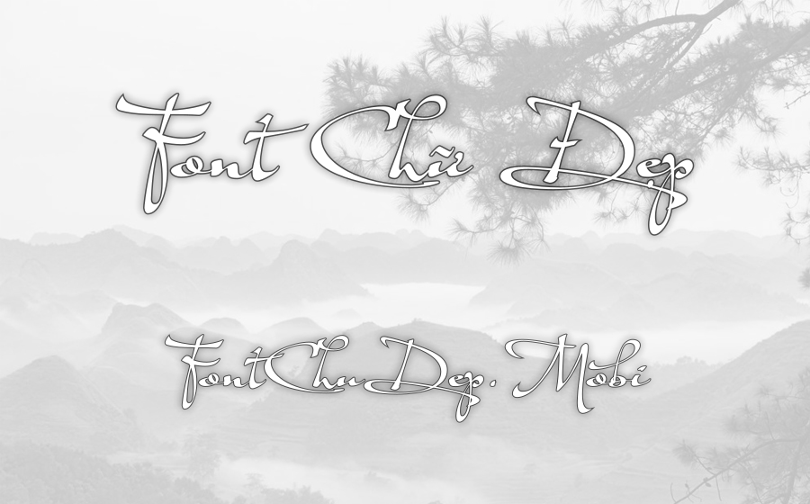 Font MTD Shapely Việt Hóa