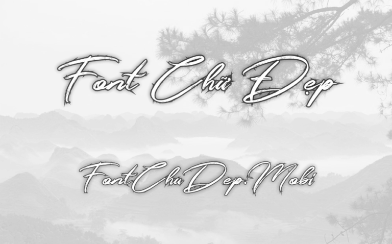 Font MTD Simpletune Việt Hóa