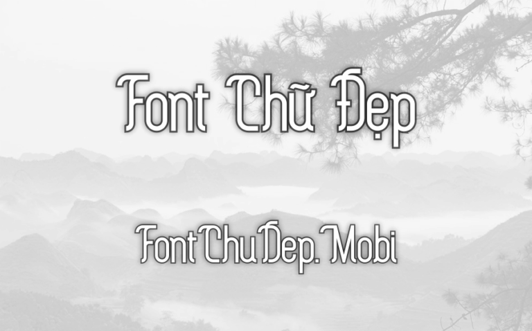 Font MTD The Hotelio Việt Hóa