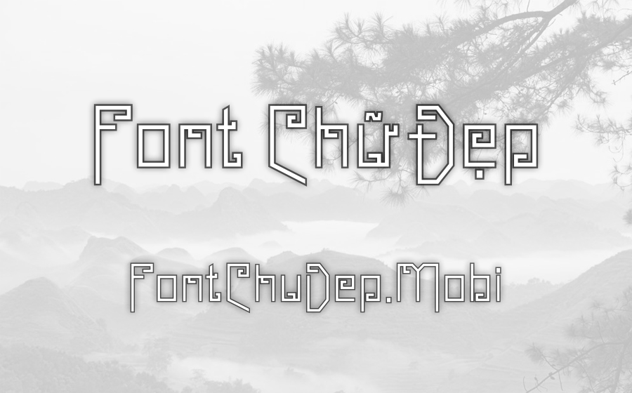 Font MTD Whittier Việt Hóa