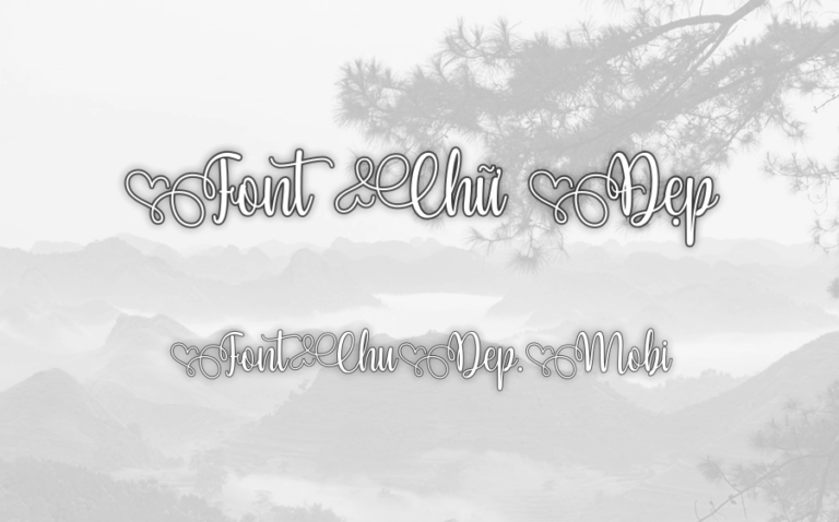 Font MTD Yessy Việt Hóa