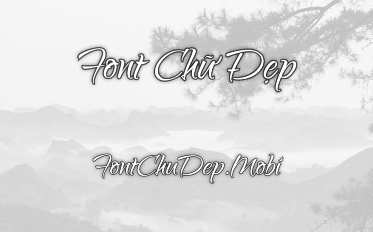 Font Qwigley Việt Hóa