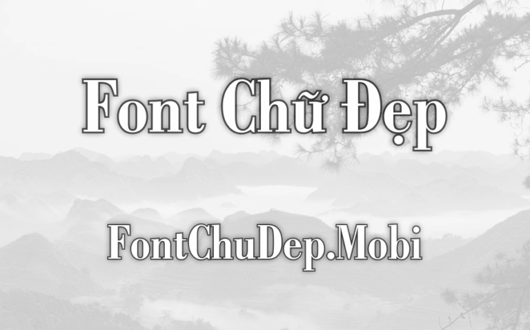 Font SFU Bodoni Việt Hóa