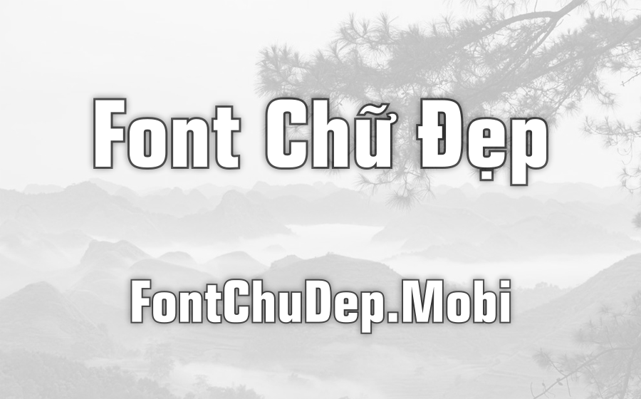 Font SFU Eurostile Việt Hóa