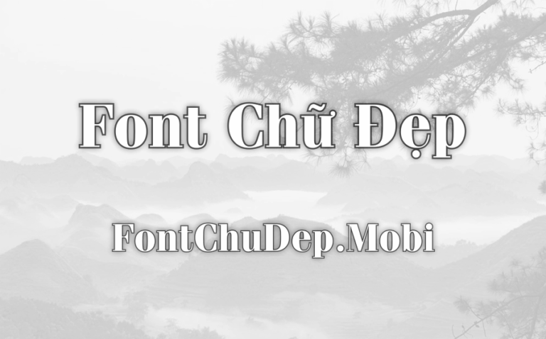 Font SFU Fenice Việt Hóa