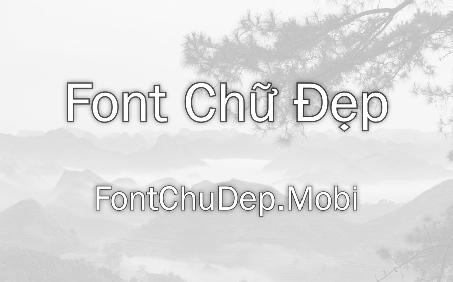 Font SFU Franklingothic Việt Hóa