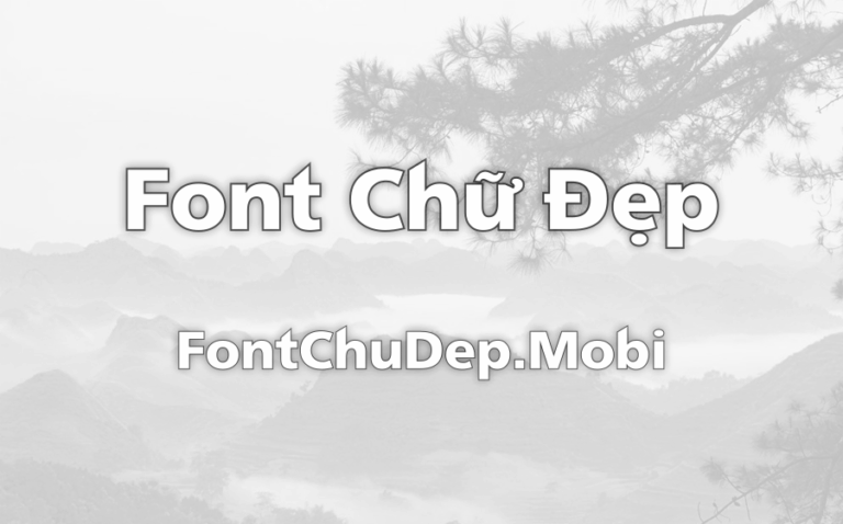 Font SFU Freeway Việt Hóa