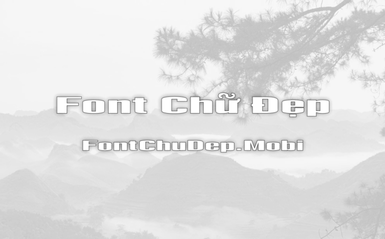 Font SFU Lightsout Việt Hóa