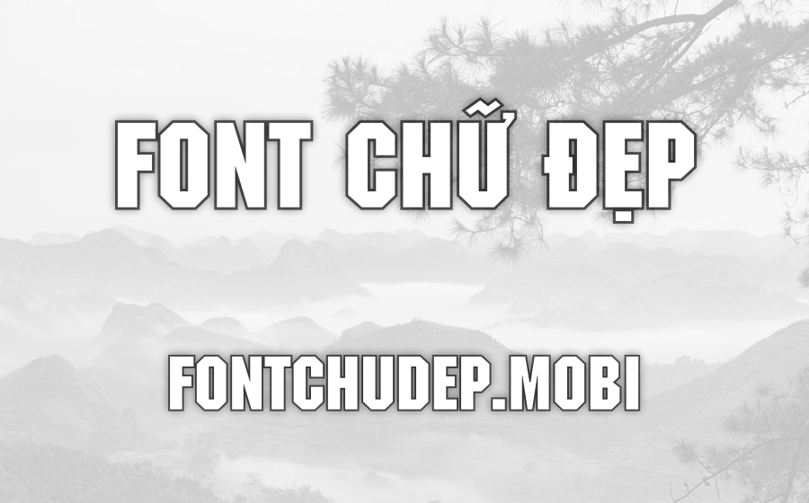 Font SFU Machine Việt Hóa