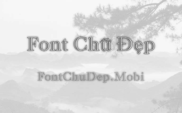 Font SFU Monotypeoldstylemt Việt Hóa