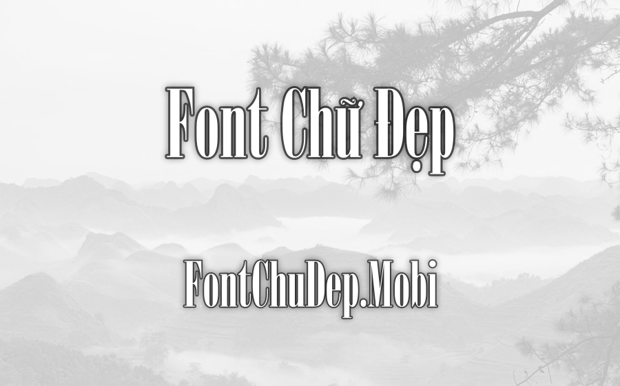 Font SFU Onyxmt Việt Hóa