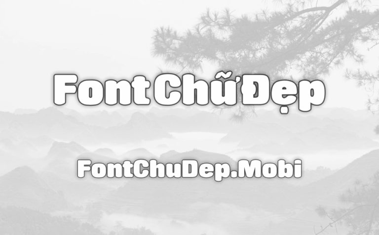 Font SFU Rhythm Việt Hóa