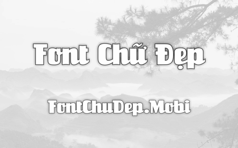 Font SFU Salut Việt Hóa