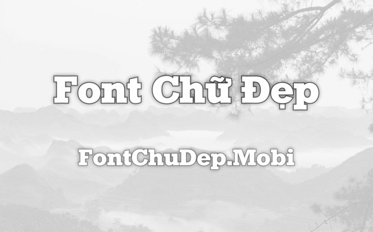 Font SFU Stafford Việt Hóa