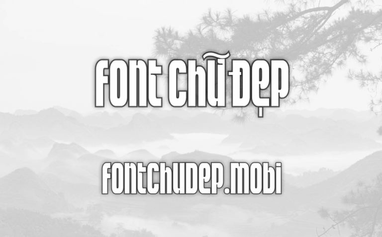 Font Streetsign Sans Font Tiếng Việt