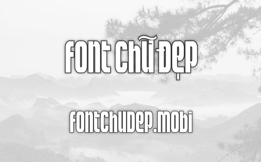 Font Streetsign Sans Font Tiếng Việt