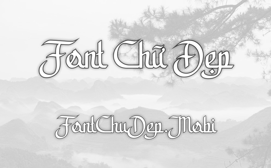 Font SVN Alamsyah Việt Hóa