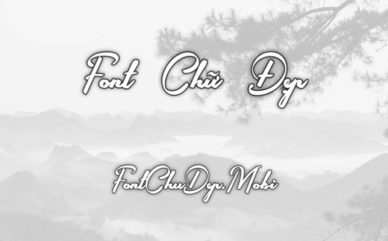 Font SVN Alogittyon Việt Hóa